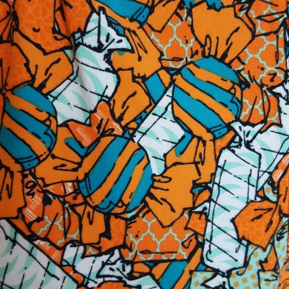 Lularoe Halloween Candy Trick or Treat Leggings TC - Picture 1 of 6